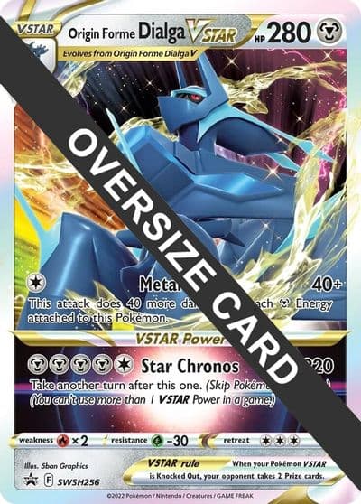Origin Forme Dialga VSTAR - SWSH256 Jumbo Cards Pokemon card