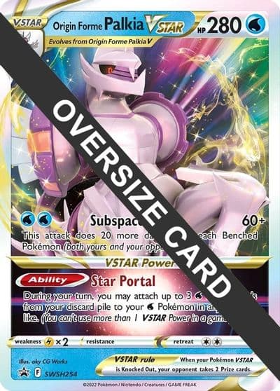 Origin Forme Palkia VSTAR - SWSH254 Jumbo Cards Pokemon card