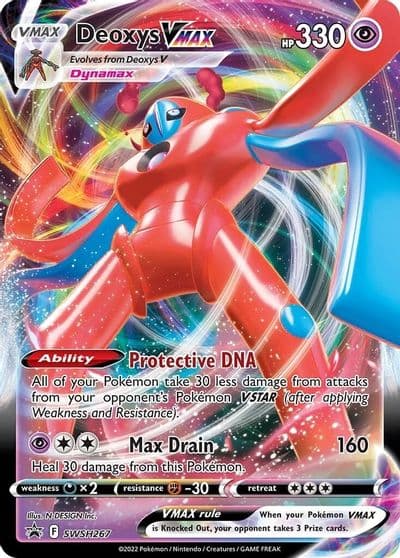 Deoxys VMAX - SWSH267 SWSH: Sword & Shield Promo Cards Pokemon card