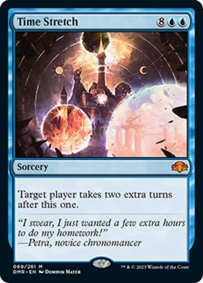Time Stretch Dominaria Remastered Magic card