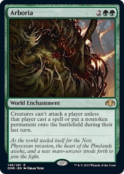 Arboria Dominaria Remastered Magic card