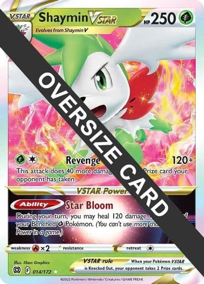 Shaymin VSTAR Jumbo Cards Pokemon card