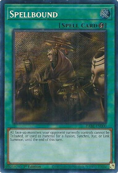 Spellbound Darkwing Blast Yu-Gi-Oh! card