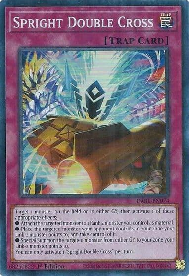 Spright Double Cross Darkwing Blast Yu-Gi-Oh! card