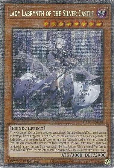 Lady Labrynth of the Silver Castle Starlight Rare Darkwing Blast Yu-Gi-Oh! card