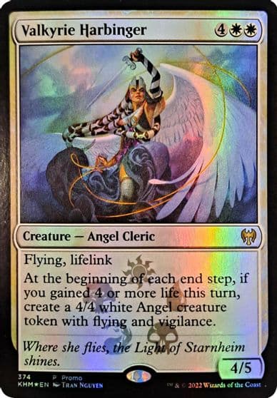 Valkyrie Harbinger Media Promos Magic card