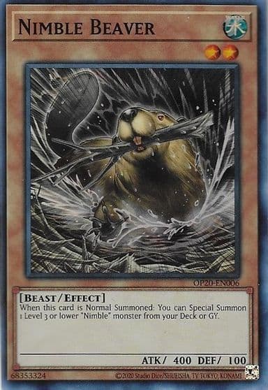 Nimble Beaver OTS Tournament Pack 20 Yu-Gi-Oh! card