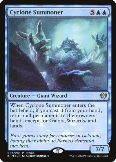 Cyclone Summoner Media Promos Magic card