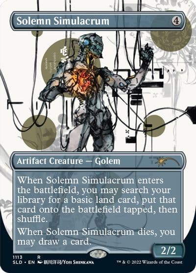 Solemn Simulacrum 1113 Secret Lair Drop Series Magic card