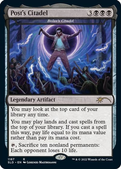 Posts Citadel Bolass Citadel Post Malone Secret Lair Drop Series Magic card