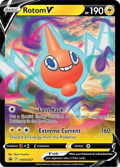 Rotom V - SWSH257 SWSH: Sword & Shield Promo Cards Pokemon card