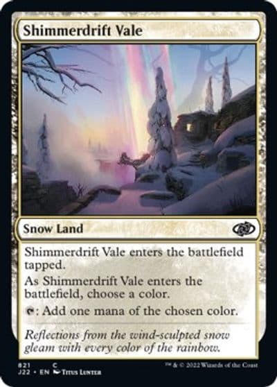 Shimmerdrift Vale Jumpstart 2022 Magic card