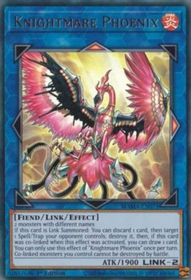 Knightmare Phoenix Magnificent Mavens Yu-Gi-Oh! card