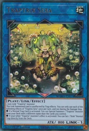 Traptrix Sera Magnificent Mavens Yu-Gi-Oh! card