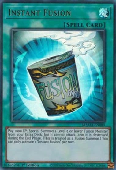 Instant Fusion Magnificent Mavens Yu-Gi-Oh! card