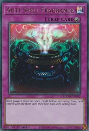 Anti Spell Fragrance Magnificent Mavens Yu-Gi-Oh! card