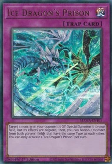 Ice Dragons Prison Magnificent Mavens Yu-Gi-Oh! card