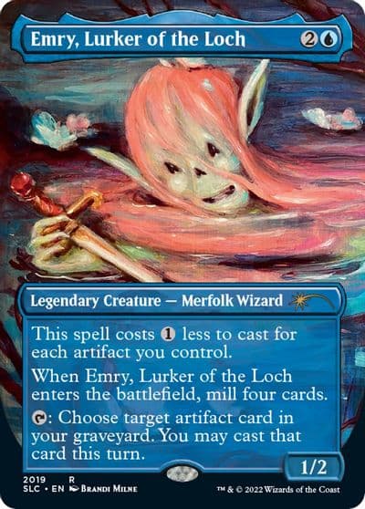 Emry Lurker of the Loch Secret Lair Countdown Kit Magic card