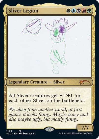 Sliver Legion 1150 Secret Lair Drop Series Magic card