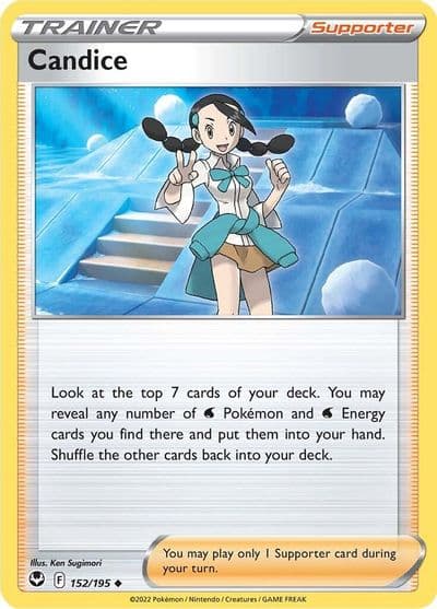 Candice SWSH12: Silver Tempest Pokemon card