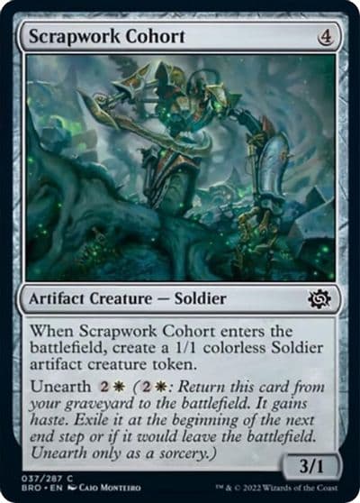 Scrapwork Cohort The Brothers' War Magic card