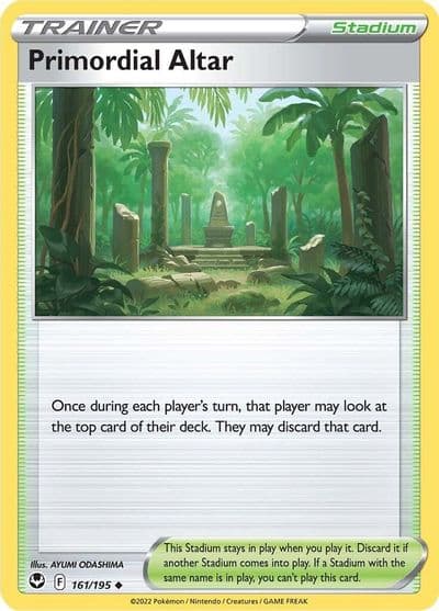 Primordial Altar SWSH12: Silver Tempest Pokemon card