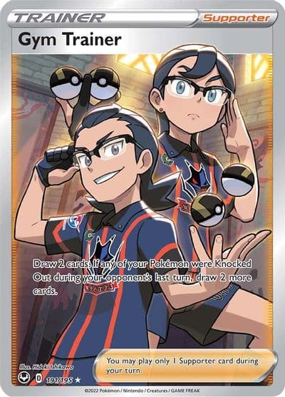 Gym Trainer (Full Art) SWSH12: Silver Tempest Pokemon card