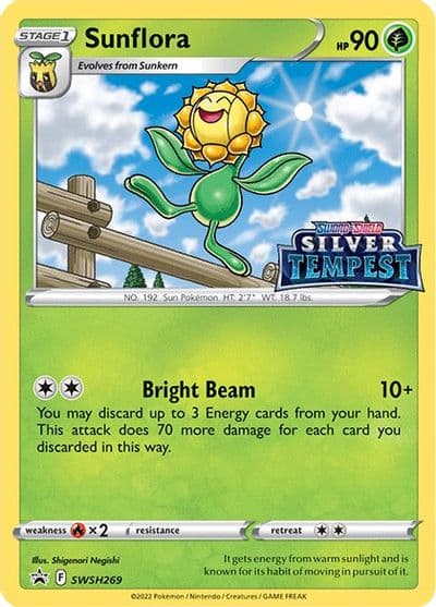 Sunflora - SWSH269 (Prerelease) SWSH: Sword & Shield Promo Cards Pokemon card