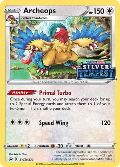 Archeops - SWSH272 (Prerelease) SWSH: Sword & Shield Promo Cards Pokemon card