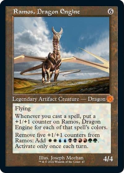 Ramos Dragon Engine The Brothers' War: Retro Frame Artifacts Magic card