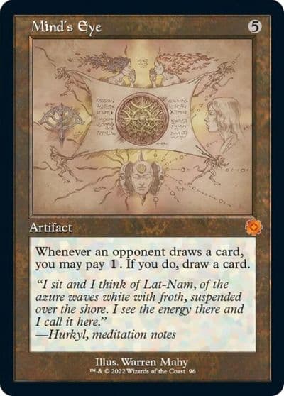 Minds Eye Schematic The Brothers' War: Retro Frame Artifacts Magic card