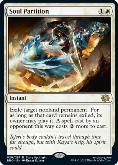 Soul Partition The Brothers' War Magic card