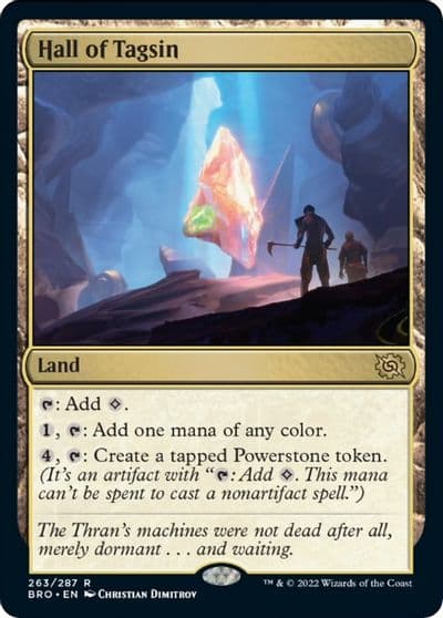 Hall of Tagsin The Brothers' War Magic card