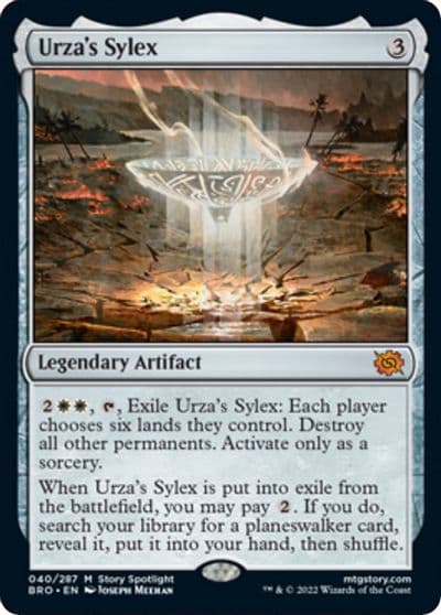Urzas Sylex The Brothers' War Magic card