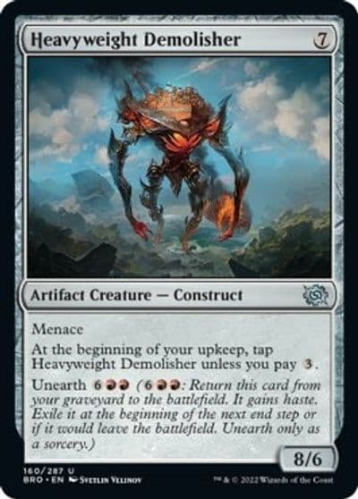 Heavyweight Demolisher The Brothers' War Magic card
