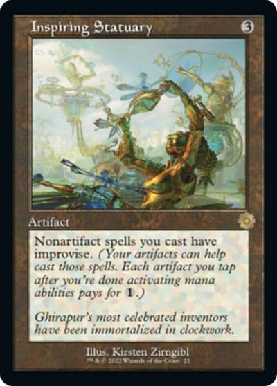 Inspiring Statuary The Brothers' War: Retro Frame Artifacts Magic card
