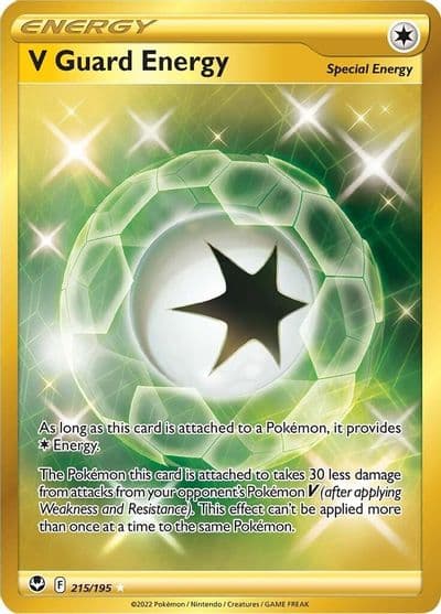 V Guard Energy (Secret) SWSH12: Silver Tempest Pokemon card