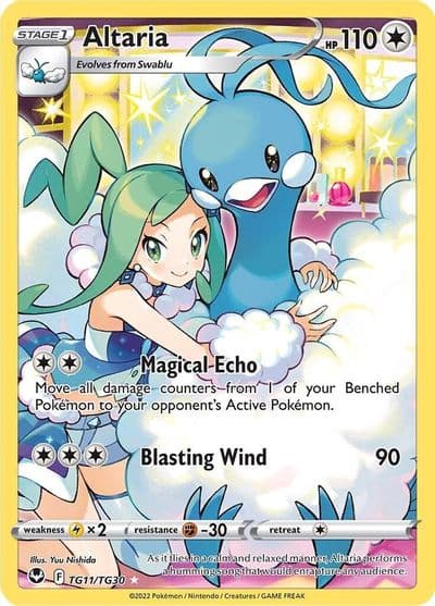 Altaria SWSH12: Silver Tempest Trainer Gallery Pokemon card