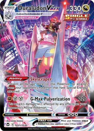 Duraludon VMAX SWSH12: Silver Tempest Trainer Gallery Pokemon card