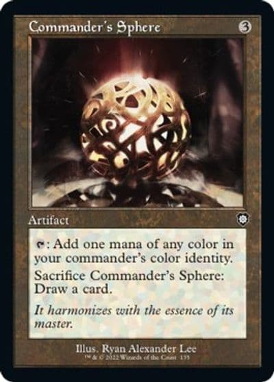 Commanders Sphere Retro Frame Commander: The Brothers' War Magic card