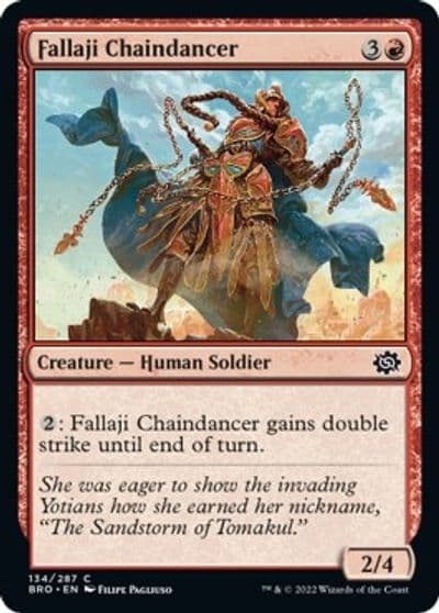 Fallaji Chaindancer The Brothers' War Magic card