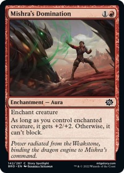 Mishras Domination The Brothers' War Magic card