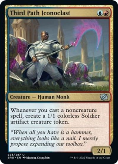 Third Path Iconoclast The Brothers' War Magic card