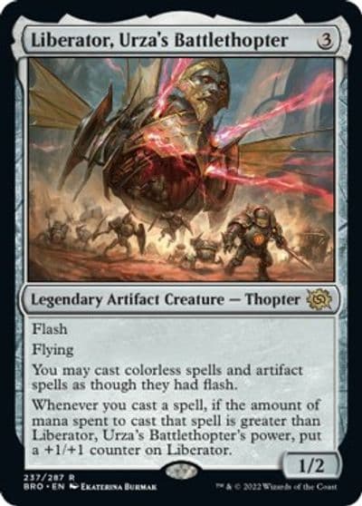 Liberator Urzas Battlethopter The Brothers' War Magic card