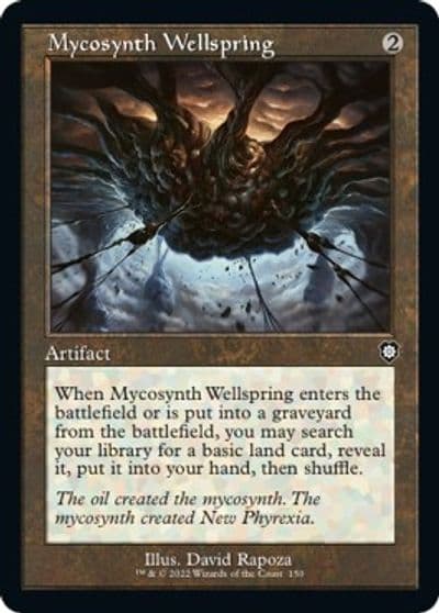 Mycosynth Wellspring Retro Frame Commander: The Brothers' War Magic card