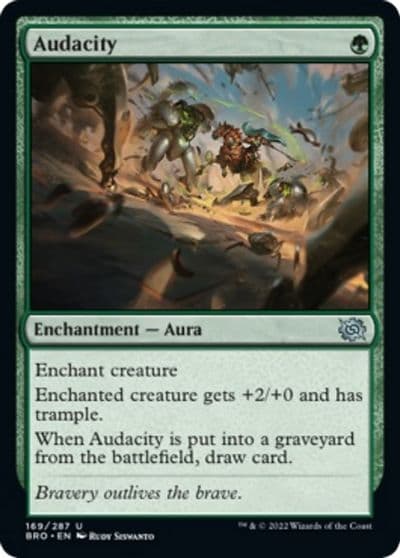 Audacity The Brothers' War Magic card