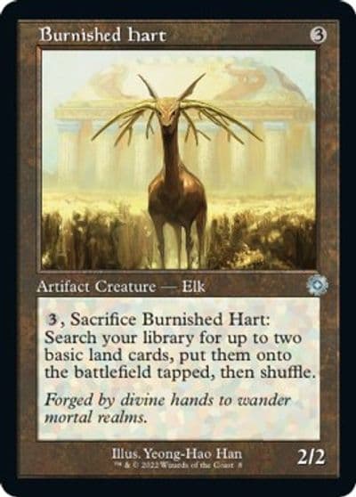 Burnished Hart The Brothers' War: Retro Frame Artifacts Magic card