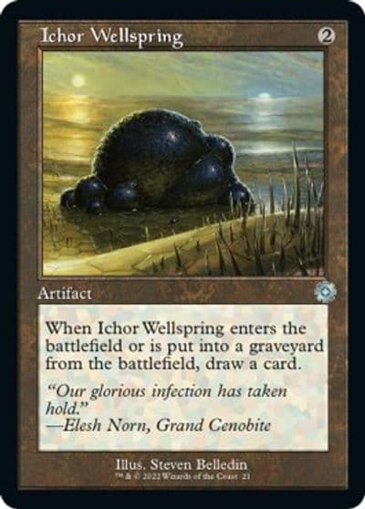 Ichor Wellspring The Brothers' War: Retro Frame Artifacts Magic card