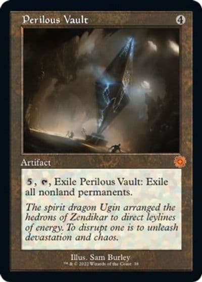 Perilous Vault The Brothers' War: Retro Frame Artifacts Magic card