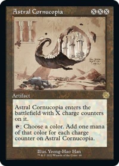 Astral Cornucopia Schematic The Brothers' War: Retro Frame Artifacts Magic card